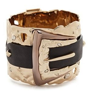 Alexis Bittar Large Hinged Buckle Cuff Bracelet